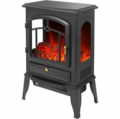 Kominek elektryczny EL FUEGO czarny 1 szt
