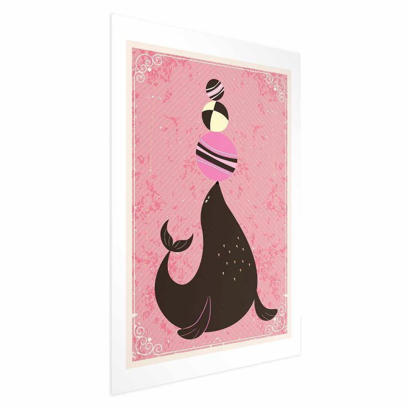 Plakat Artgeist Foka 29,7x42 cm bez ramy 1 szt