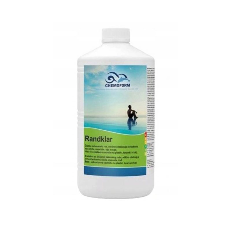 Chemia basenowa, Pool Systems, Chemoform, Randklar, Mycie Basenu, 1L