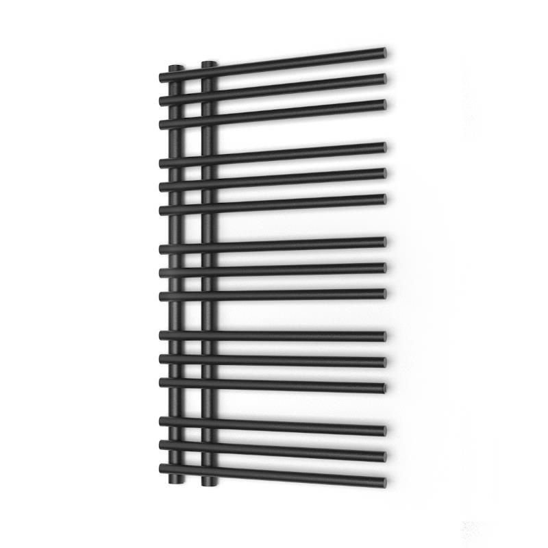 Grzejnik łazienkowy wodny drabinka Warmtec 50x90cm czarny Brillo 1szt.