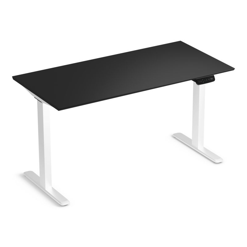 Biurko elektryczne regulowane LVNSystem Control Pro 140 biały/czarny 1 szt.