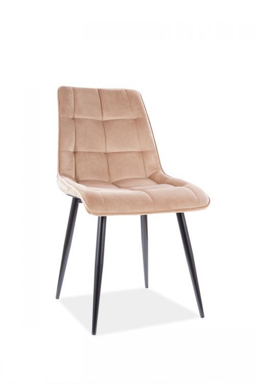 Krzesło Signal CHIC VELVET beżowe 1 szt