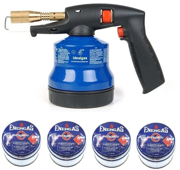 Lutlampa Idealgas w zestawie z 4 nabojami - 1 szt