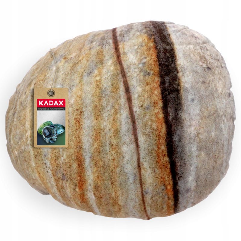 Poduszka KADAX dekoracyjna miękka, kamień 33 x 41 cm 1 szt.