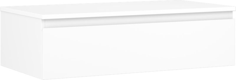 Szafka podumywalkowa Mexen Orio biała mat 90 cm 1 szuflada 1 szt.