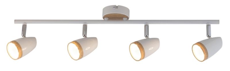 Spot sufitowy Rabalux Karen biały LED 16W 3000K 1120lm IP20 wym: 16 x 60,5 x 8 cm metal - 1 szt.