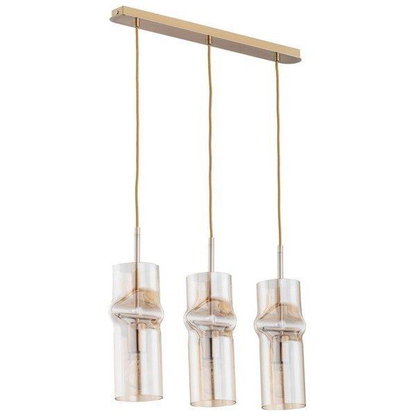 Lampa wisząca Alfa Kapris 0163 złota retro 3xE27 x 15W 1 szt.
