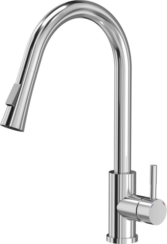 Bateria kuchenna Quadron Julia chrom wyciągana wylewka perlator eco 1 szt.