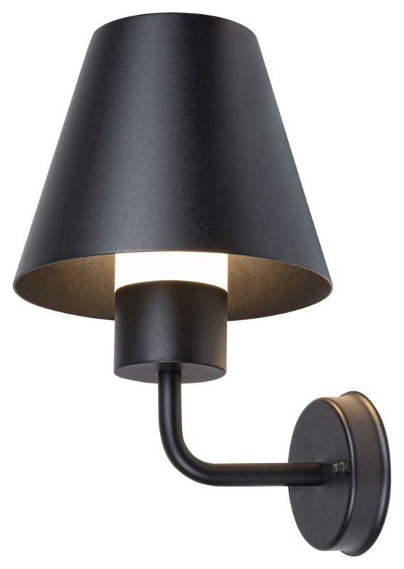 Kinkiet ścienny zewnętrzny Rabalux Favara czarny 1 x E27 x IP44 wym: 36,5 x 22 x 24,5 cm - 1 szt.