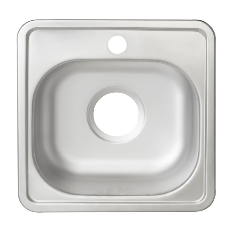 Zlewozmywak stalowy Petrina 1-komorowy bez ociekacza