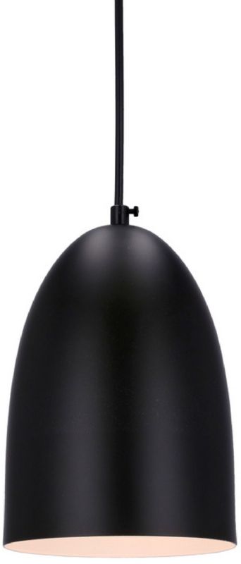 Lampa wisząca Candellux Icaro czarna, metalowa, 1xE27, 40W, 130 cm, 1 szt.