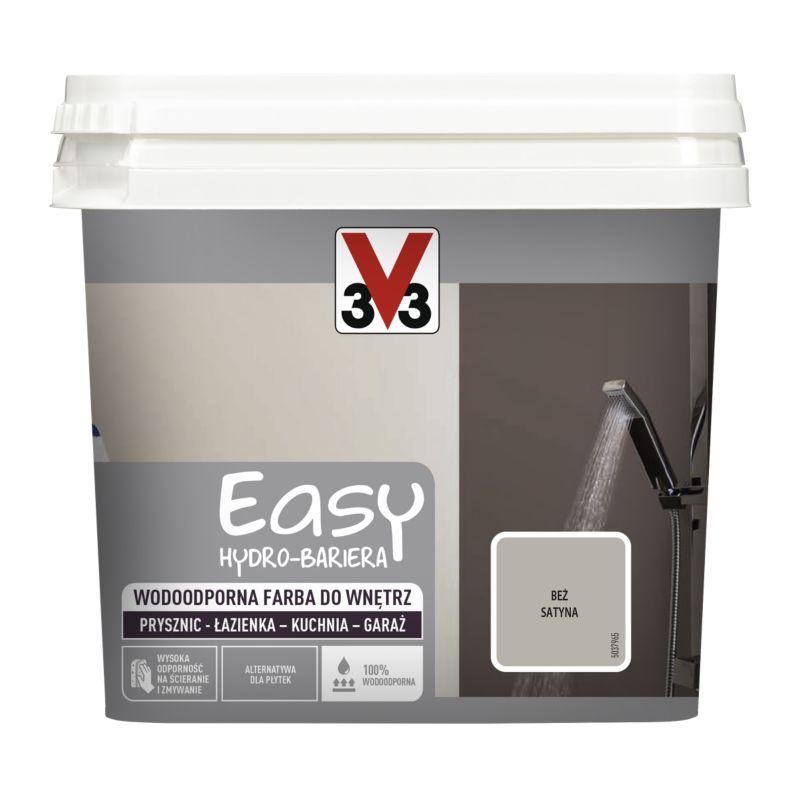 Farba V33 Easy Hydro-Bariera beżowa 0,75 l