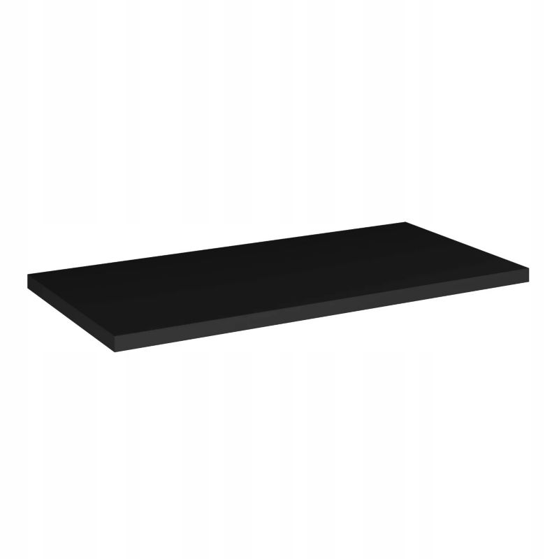 Blat łazienkowy Furnidea 80 cm czarny MDF Nova Black 1 szt.