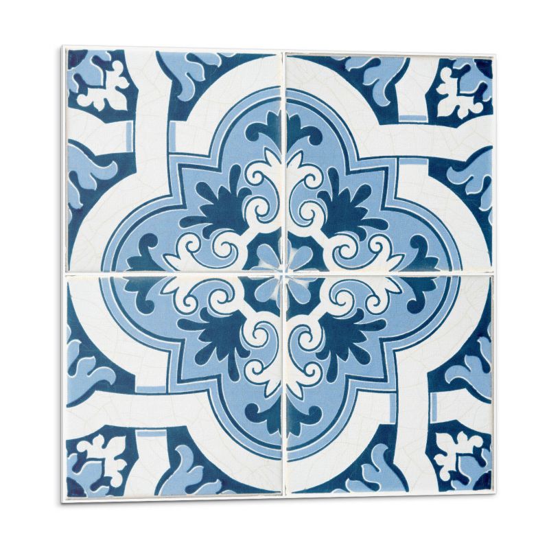 Kafelki samoprzylepne Wallfluent 30x30 cm Ornamentalny wzór kafli w eleganckim wydaniu 9 szt.