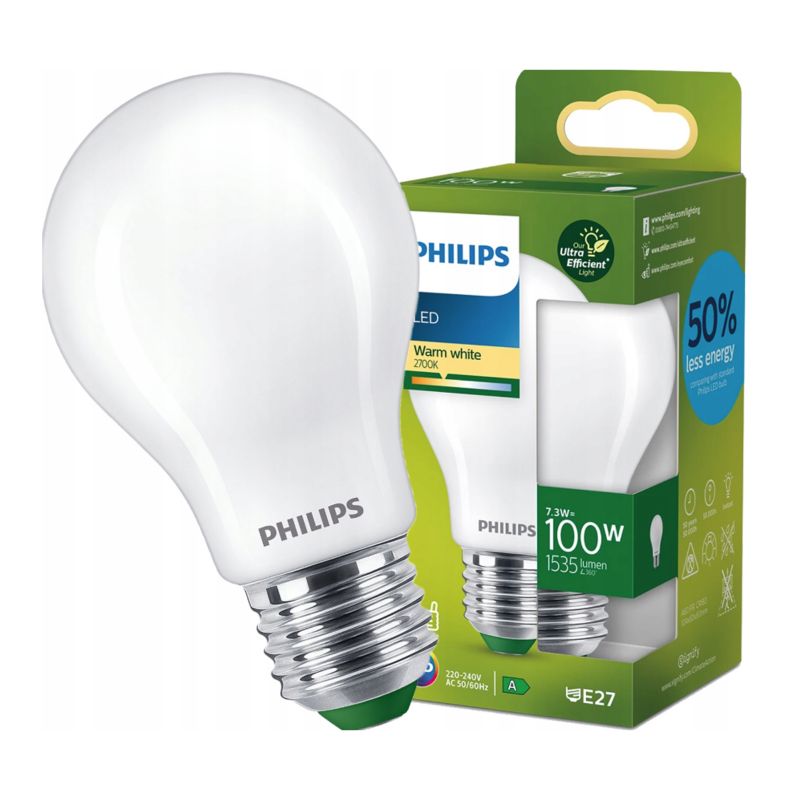 Żarówka Philips LED CLA 100WA60 E27 2700K FR UE SRT4 1 szt.