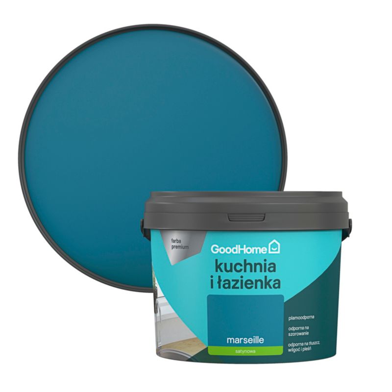 Farba plamoodporna GoodHome Kuchnia i Łazienka marseille 2,5 l