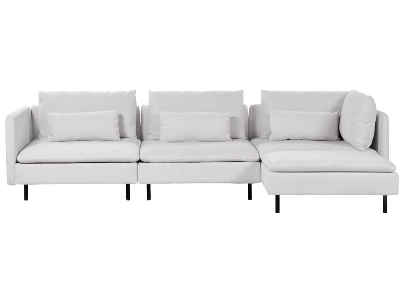 Sofa modułowa Egeris Jasnoszary Lewostronny 1 kpl