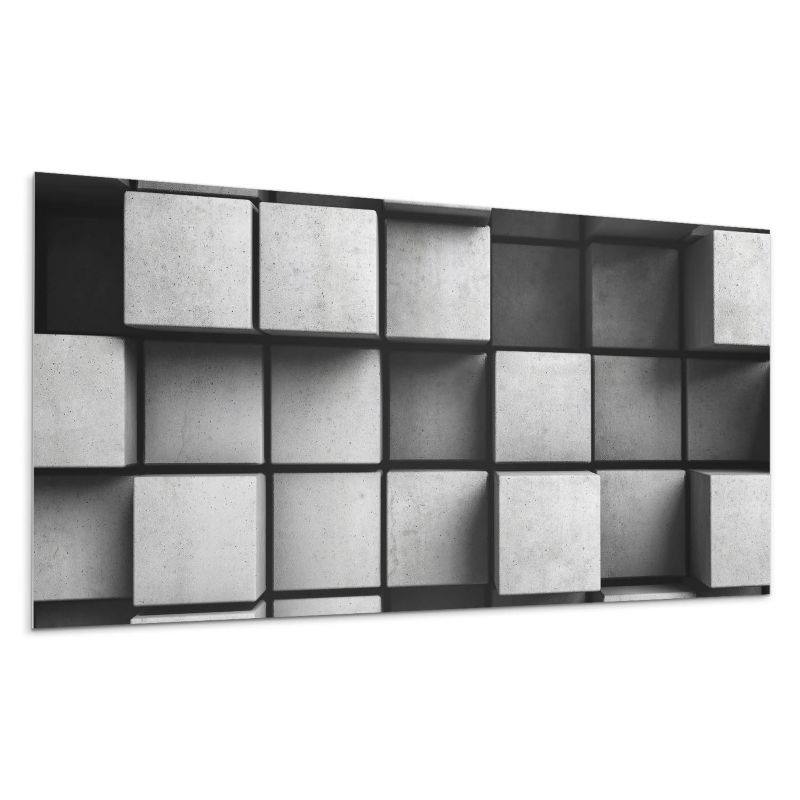 Panel samoprzylepny Wallfluent 100x50 cm Blokowe Wzory w Geometrii 1 szt.