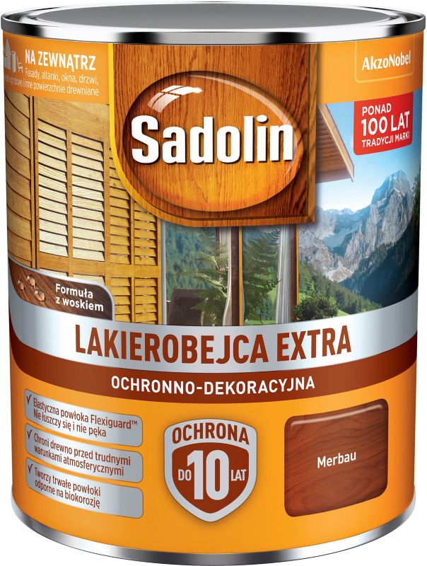 Lakierobejca Sadolin Extra merbau 0,75 l
