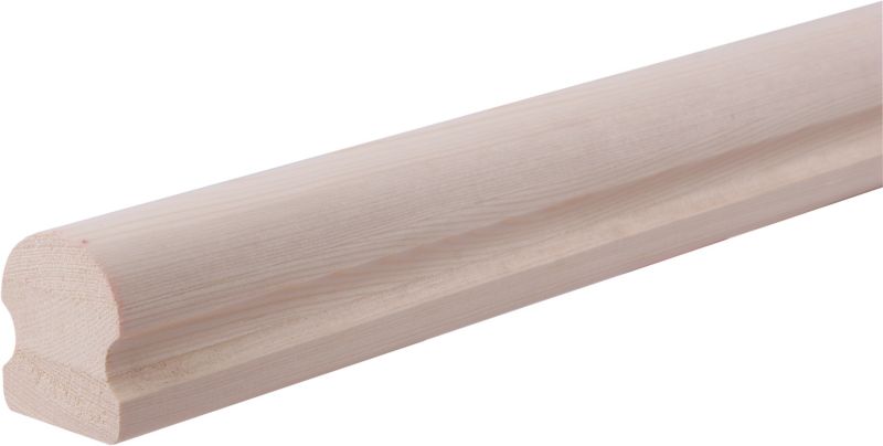 Poręcz sosnowa Kornik 50 x 60 x 2700 mm