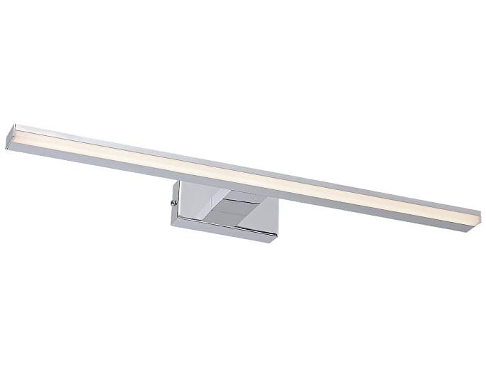 Kinkiet ścienny Nowodvorski Lighting Picasso chromowany biały LED 12W 4000K 900lm IP44 wym: 5,8 x 60 x 13,4 cm - 1 szt.
