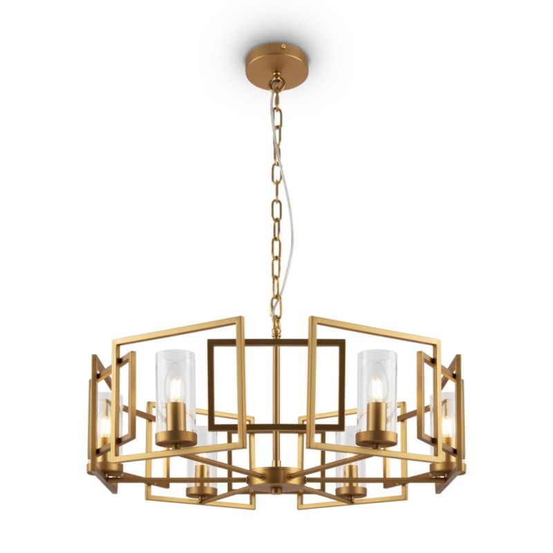 Żyrandol Maytoni Bowi 0823 mosiężno-złoty styl klasyczny 6xE14 x 40W 1 szt.