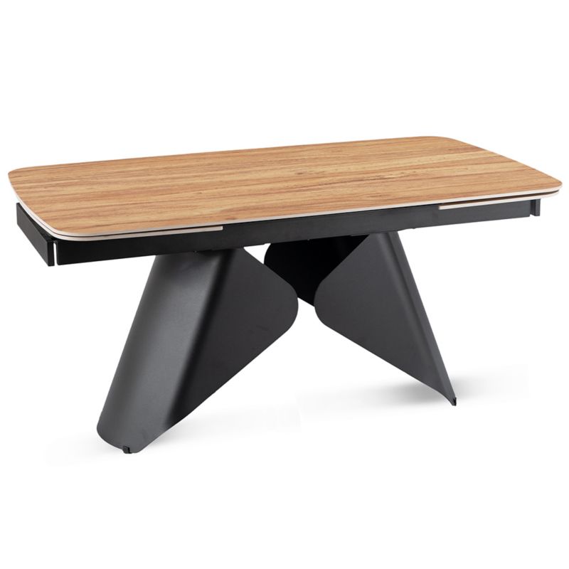 Stół Mebel Elite VERONA 160/240 Ceramiczny Rozkładany Spiek Kwarcowy Do Jadalni Dąb 1 szt