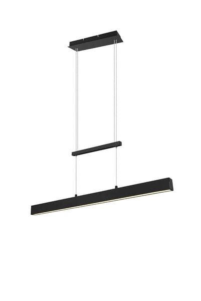 Lampa sufitowa wisząca RL Paros czarna wym: 150 x 90 x 11 cm wbudowany LED 32W 1 szt.