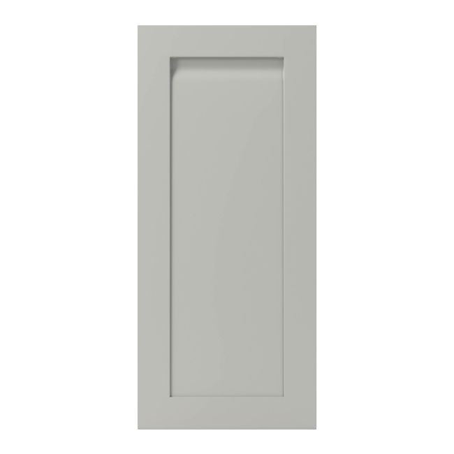 Front kuchenny do szafki wiszącej wysokiej GoodHome Garcinia 40 cm szary kamienny