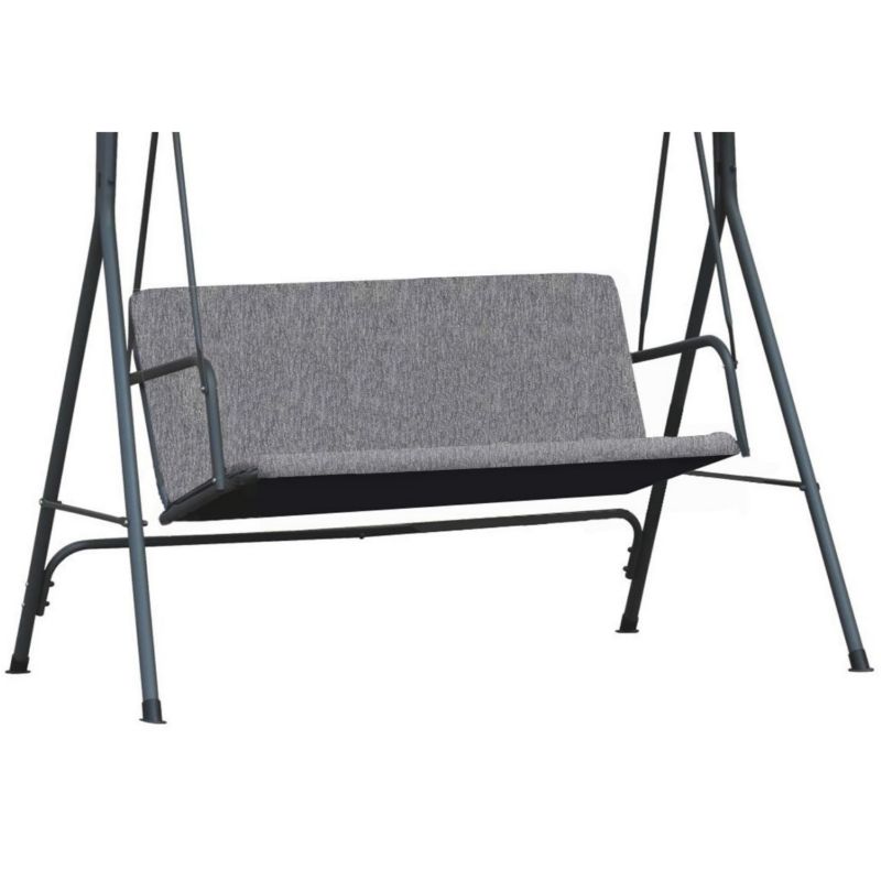 Siedzisko na huśtawkę ogrodową Ferocity 168x113 cm len 1 szt.