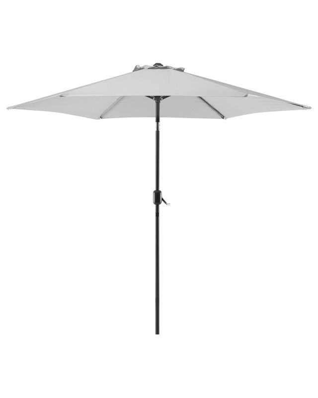 Parasol ogrodowy 270 cm jasnoszary Varese 1 szt.