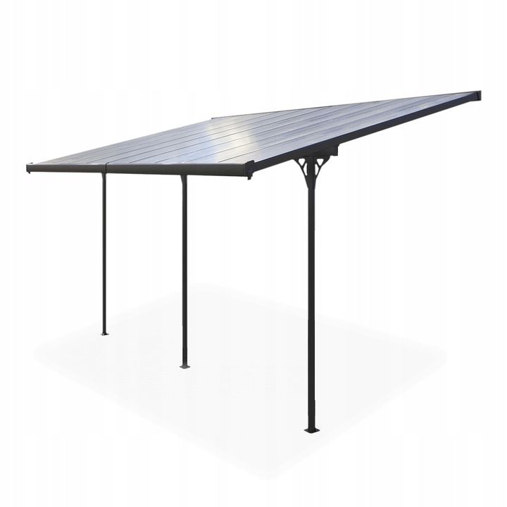 Wiata Hardmaister Ogrodowa Zadaszenie Atlanta oliwęglan Samochodowa Garażowa 1 szt