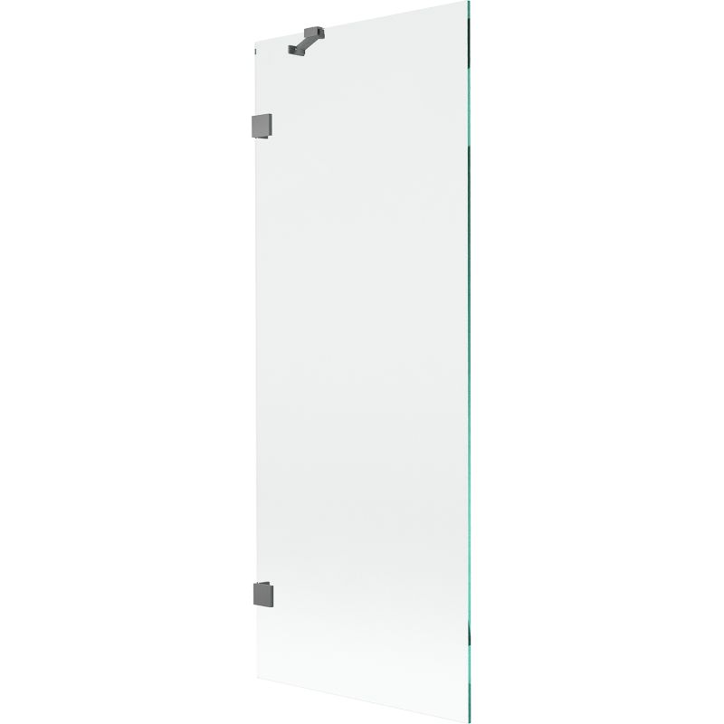 Parawan nawannowy Mexen Lunar gun metal transparent 70 x 150 cm 1-skrzydłowy 1 szt