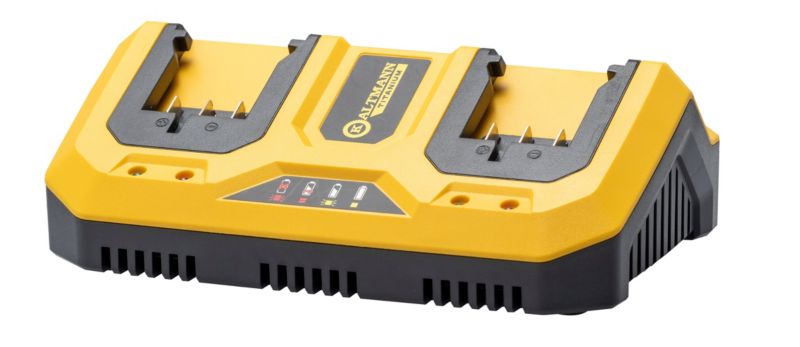 Stacja ładująca Kaltmann Titanium 2x 2.4A Stacja ładująca do akumualtorów Szybka Podwójna 1 szt.