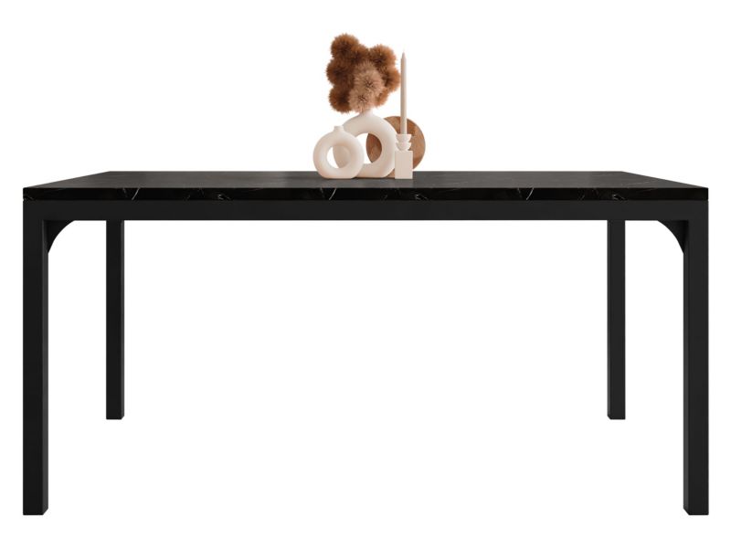 Stolik kawowy MIRJAN 24 Mocca 1 czarny/black pietra grigia 1 szt.