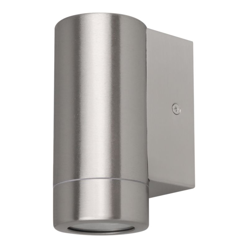 Kinkiet ogrodowy GoodHome Tongoa 1 x GU10 dolny stalowy