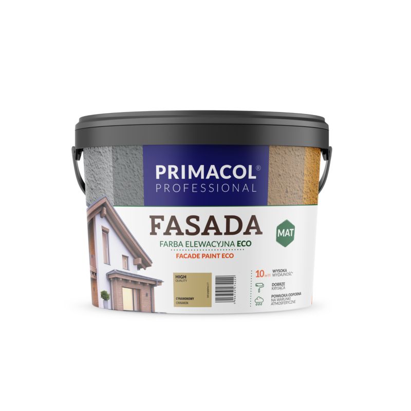Farba Primacol Fasada Eco cynamonowy 4,5 l