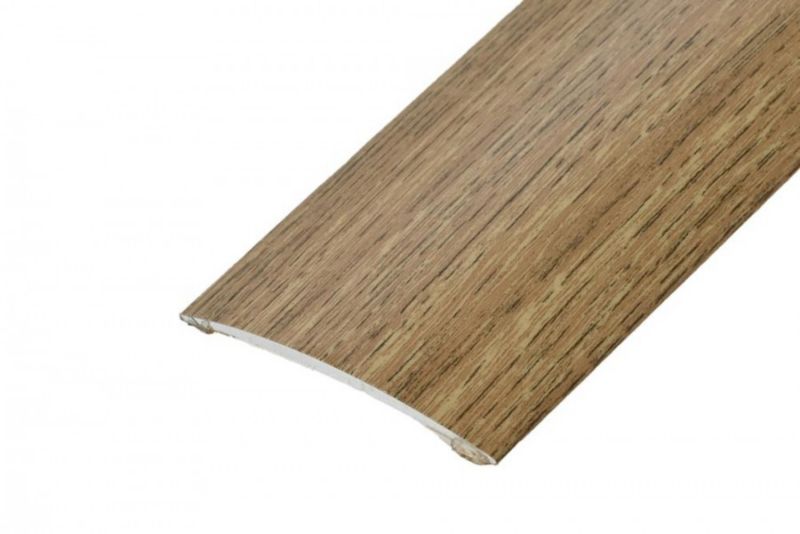 Profil progowy Cezar Dąb Naturalny 60mm 1m aluminiowy 1 szt.