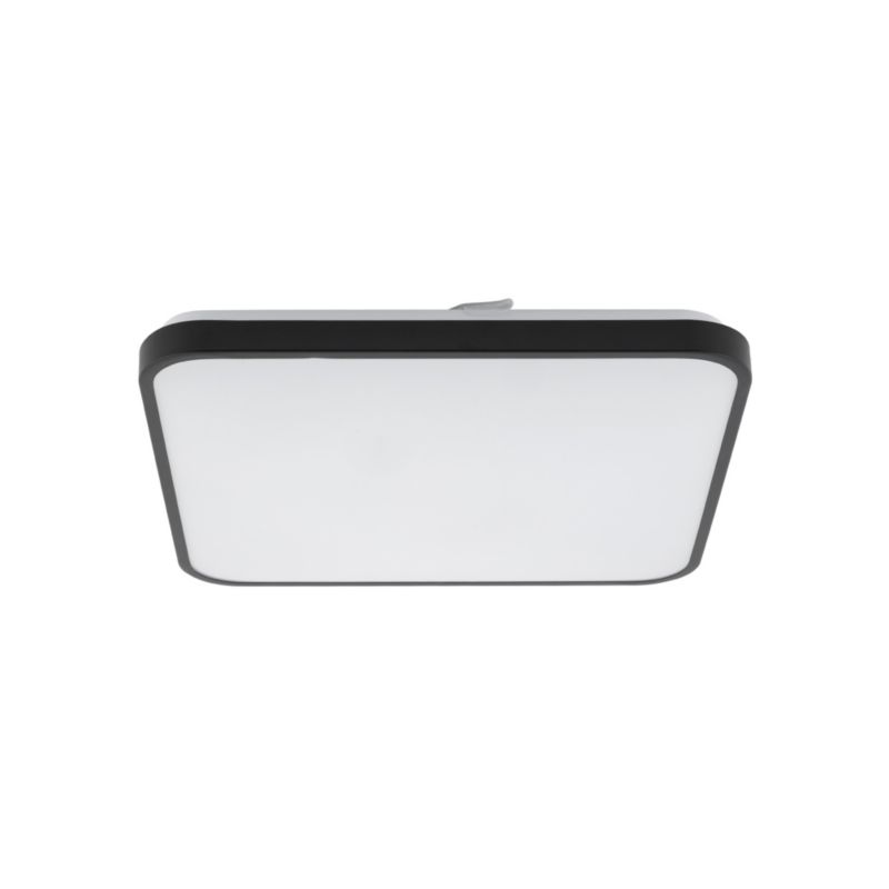 Plafon sufitowy Nowodvorski Lighting Agnes Led czarno-biały LED 32W 3000K 2700lm łazienkowy IP44 wym: 5 x 43,5 x 43,5 cm - 1 szt.