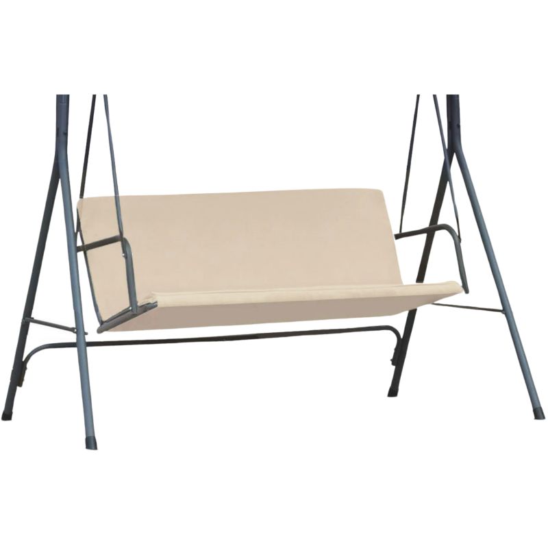 Siedzisko na huśtawkę ogrodową Ferocity 168x113 cm beż 1 szt.