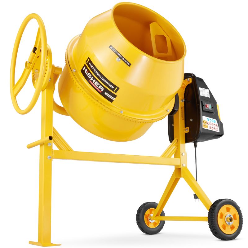 Betoniarka budowlana elektryczna mieszalnik HIGHER PROFESSIONAL 120L / 230V / 650W 1 szt.