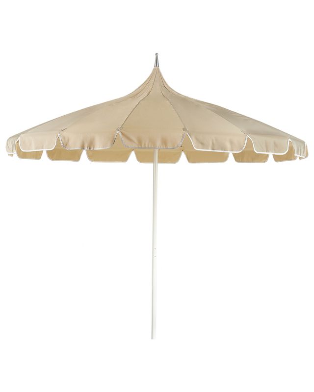Parasol ogrodowy 245 cm beżowy Minoa 1 szt.