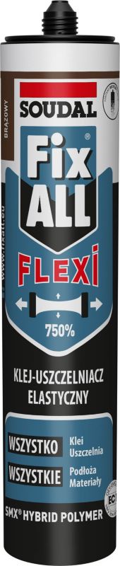 Klej-uszczelniacz Soudal Fix All Classic 290 ml brązowy