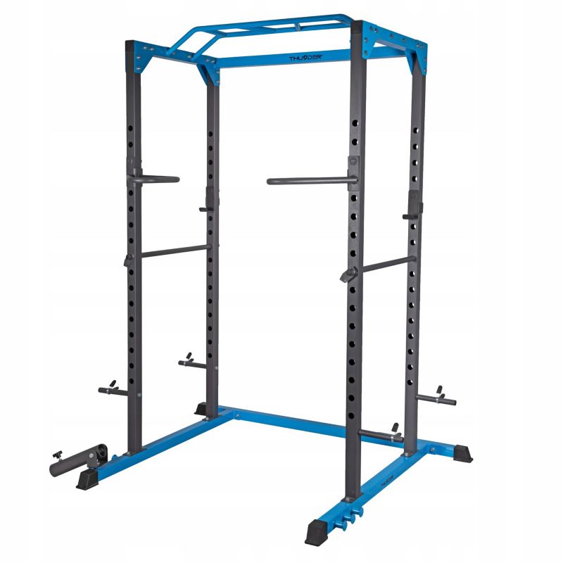 Klatka treningowa power rack THUNDER GATE z drążkiem do podciągania 250 kg 1szt.
