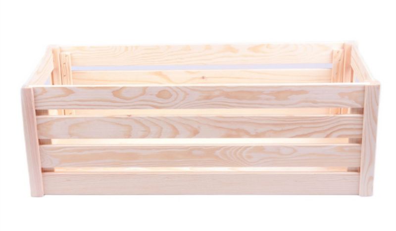 Skrzynka drewniana L 69 x 29,5 x 23,5 cm