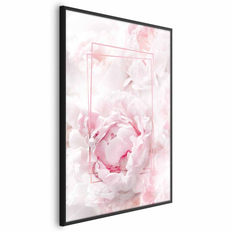 Plakat Artgeist Ulotne piękno 40x60 cm z ramą czarną bez marginesu 1 szt