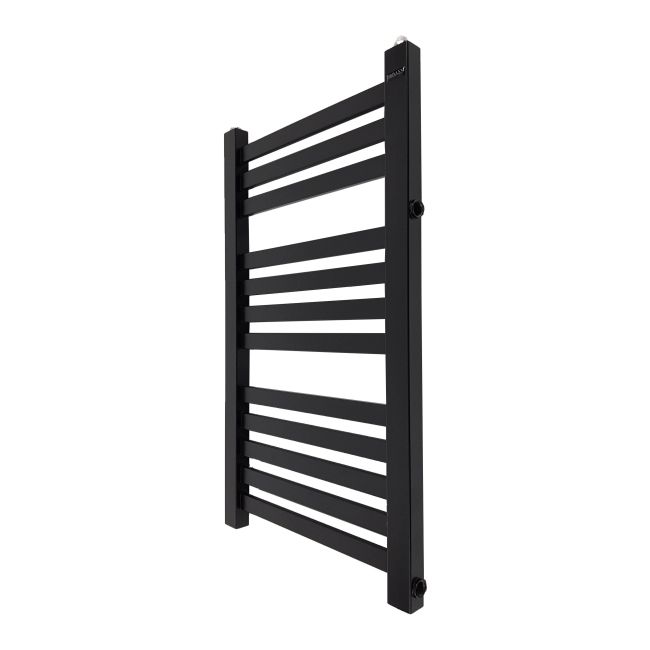 Grzejnik łazienkowy Beryl 75 x 44 cm czarny