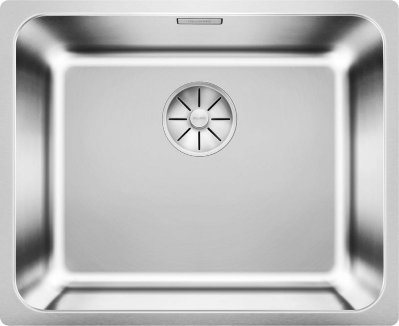 Zlewozmywak stalowy Blanco Solis 54x44 cm, 1-komory, InFino, gładki, stal szlachetna, 1 szt.
