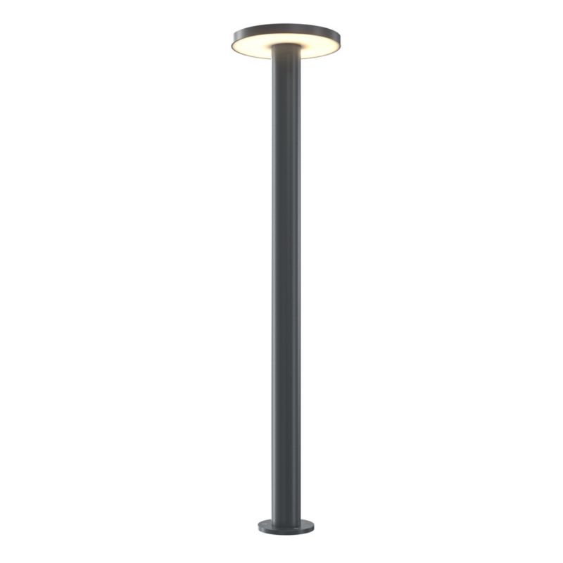 Lampa ogrodowa stojąca Maytoni Wald grafitowo-biała LED 12W 3000K 1000lm IP65 wym: 80 x 18 x 18 cm metal - 1 szt.