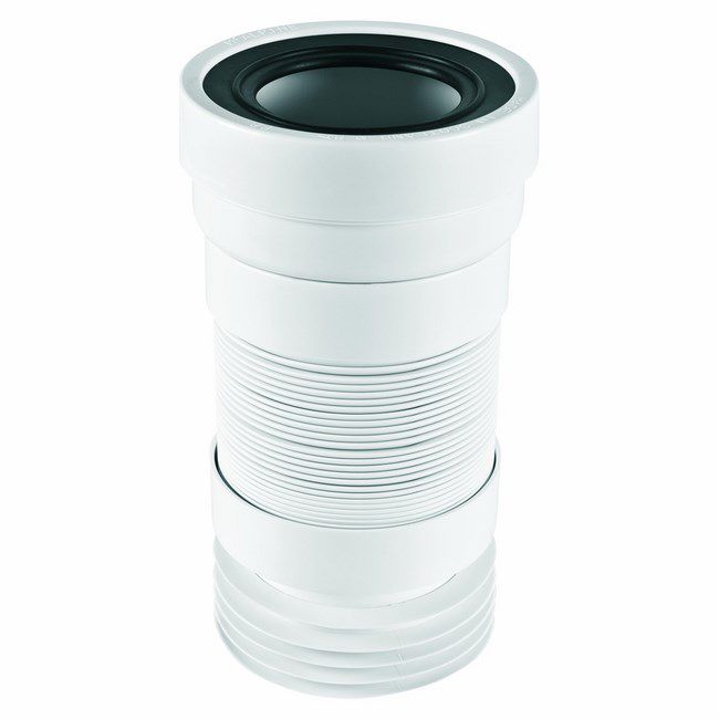 Przyłącze WC harmonijkowe McAlpine 230 - 540 mm